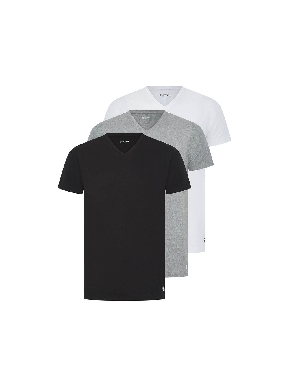 G-Star RAW T-Shirt 3er Pack Herren Baumwolle