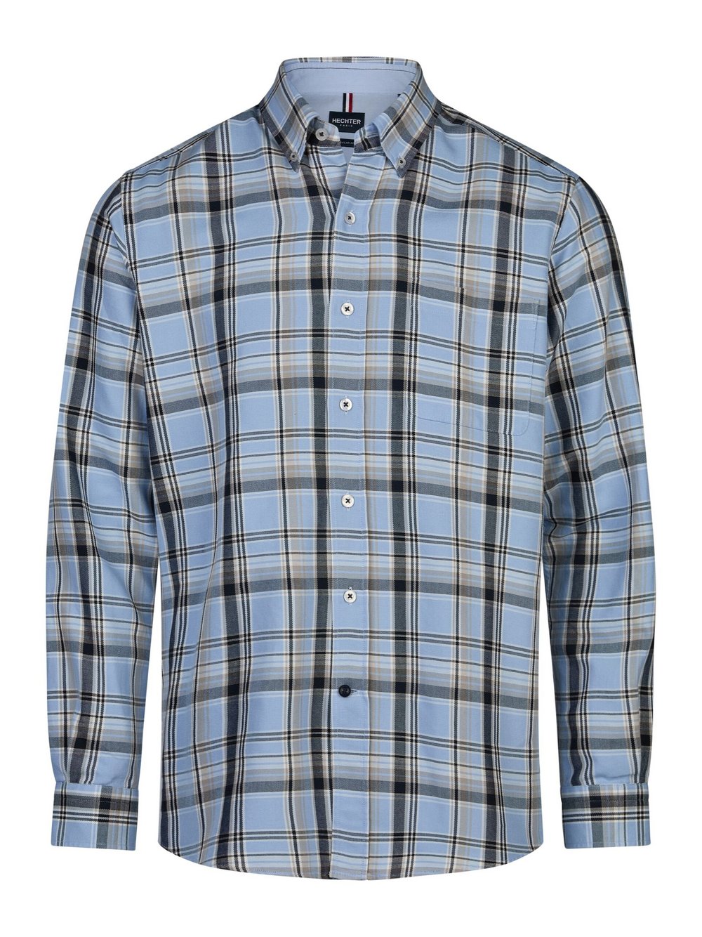 Daniel Hechter Hemd Herren Regular Fit Baumwolle kariert