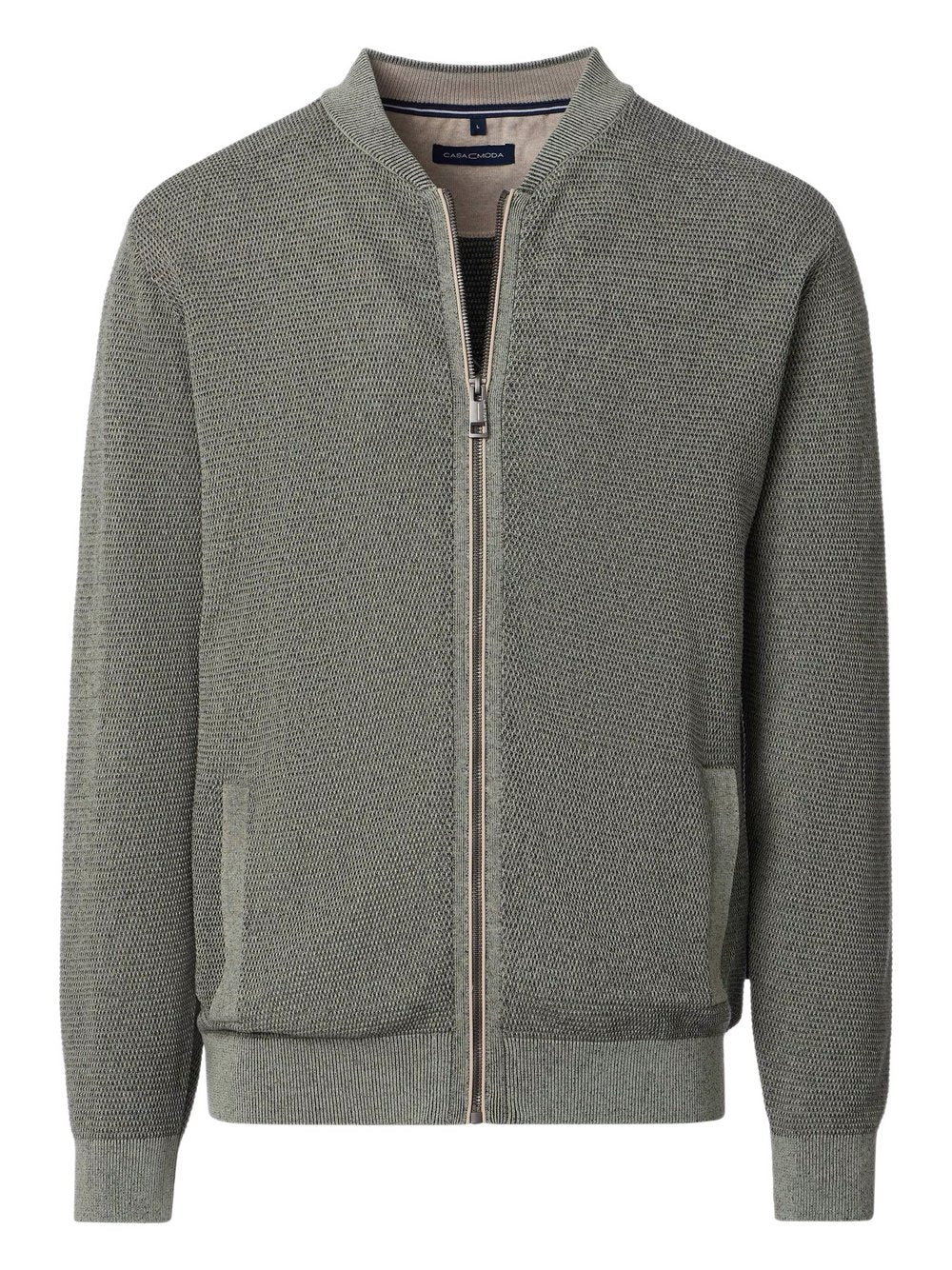 CASAMODA Basic Strickjacke Herren Baumwolle