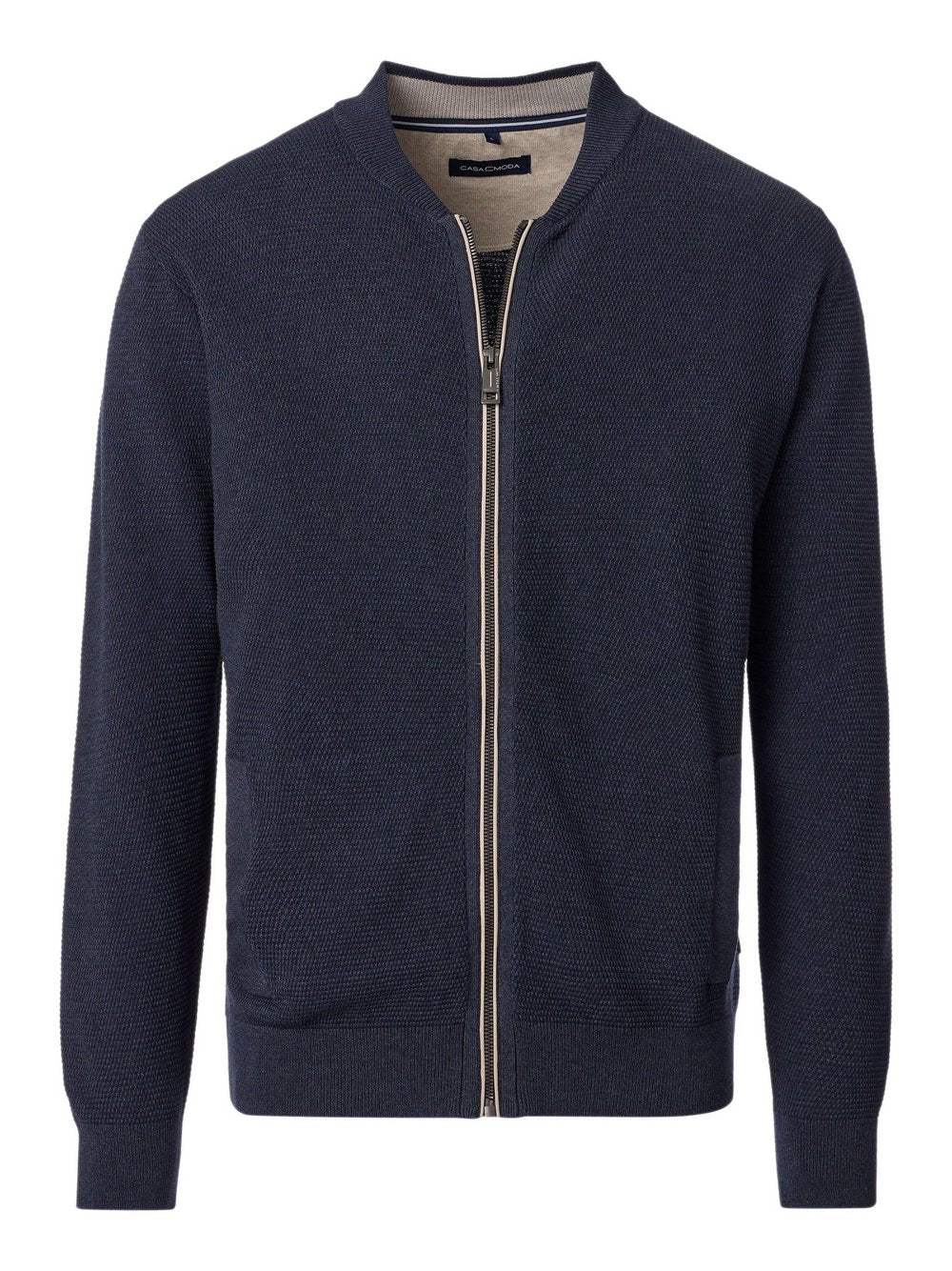 CASAMODA Basic Strickjacke Herren Baumwolle