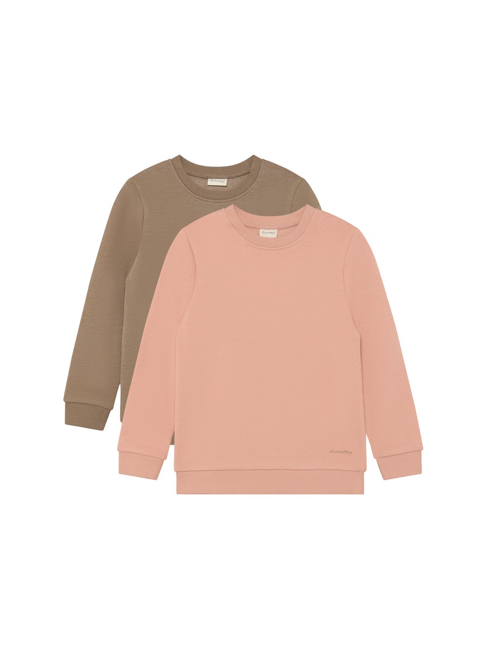 Minymo Sweater Kinder Baumwolle meliert