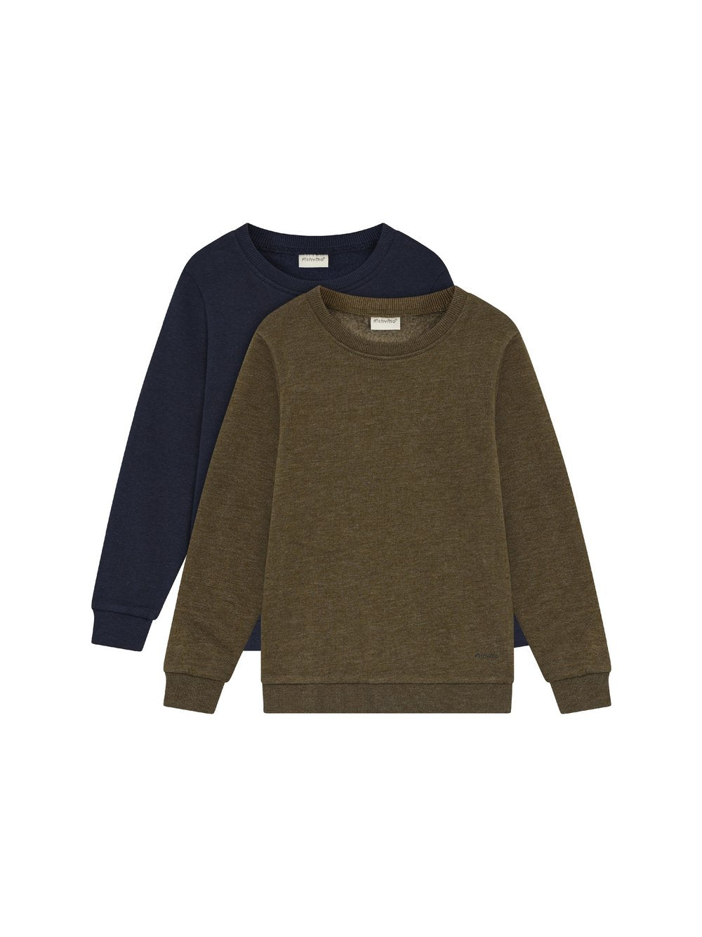 Minymo Sweater Kinder Baumwolle meliert