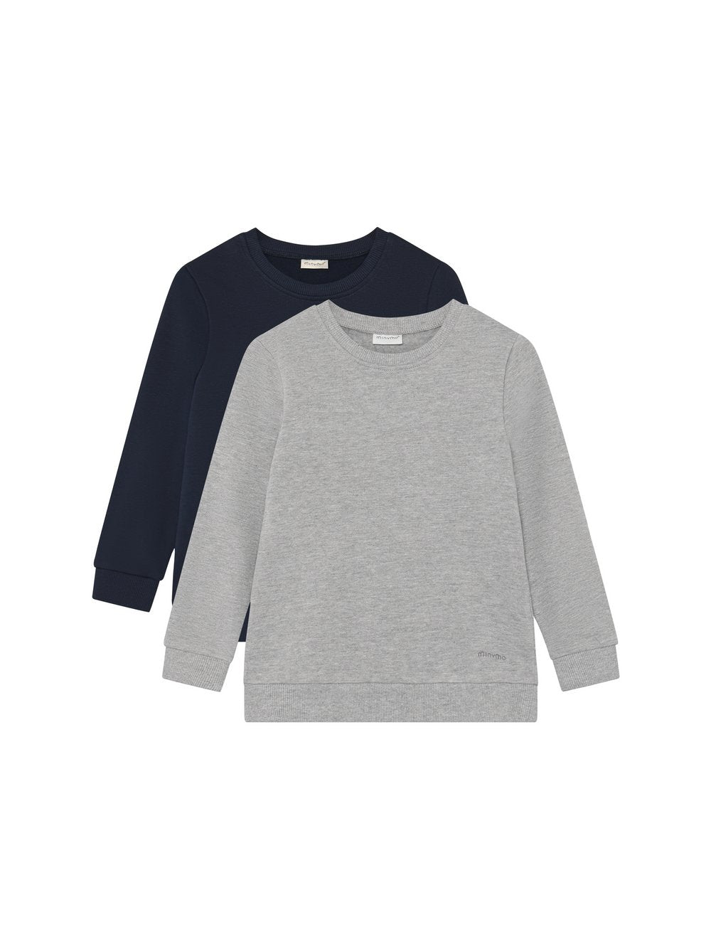 Minymo Sweater Kinder Baumwolle meliert