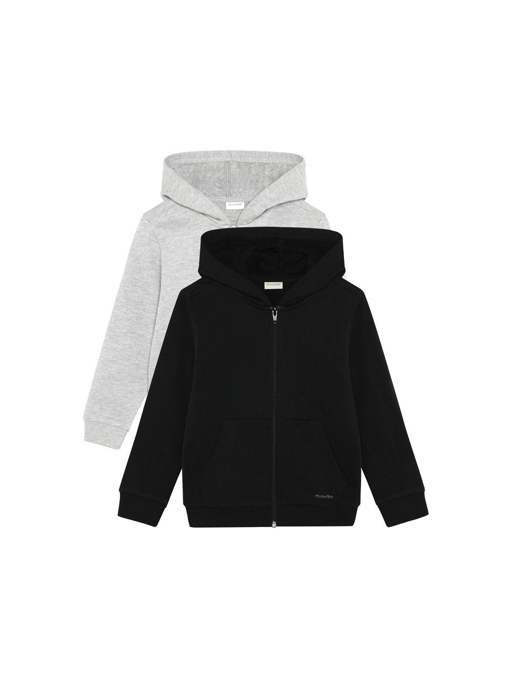 Minymo Trainingsjacke Jungen Baumwolle meliert