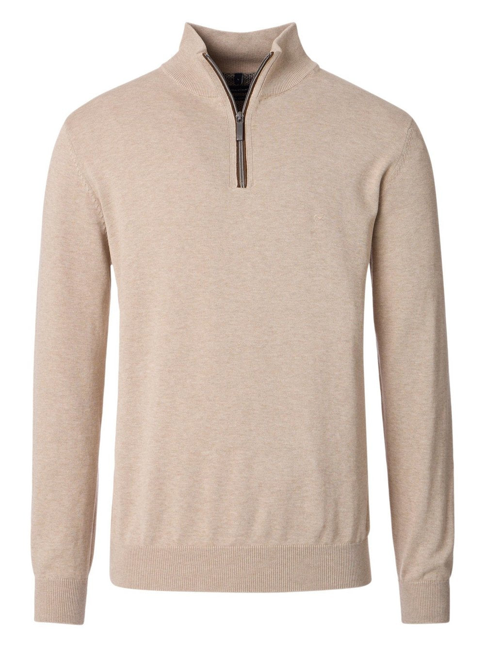 CASAMODA Troyer Herren Baumwolle meliert