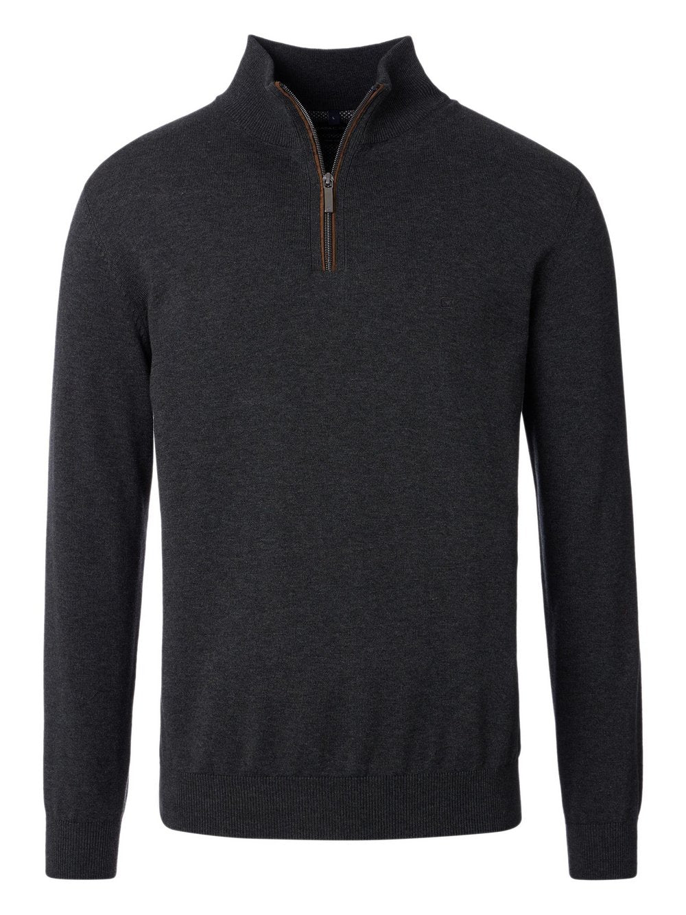 CASAMODA Troyer Herren Baumwolle meliert