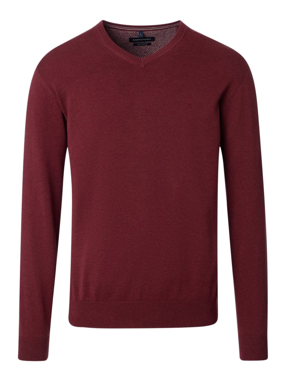 CASAMODA Pullover Herren Baumwolle meliert