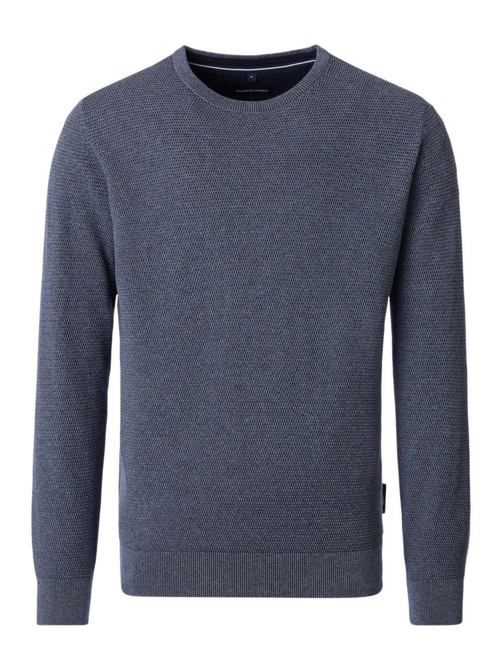 CASAMODA Pullover Herren Baumwolle meliert
