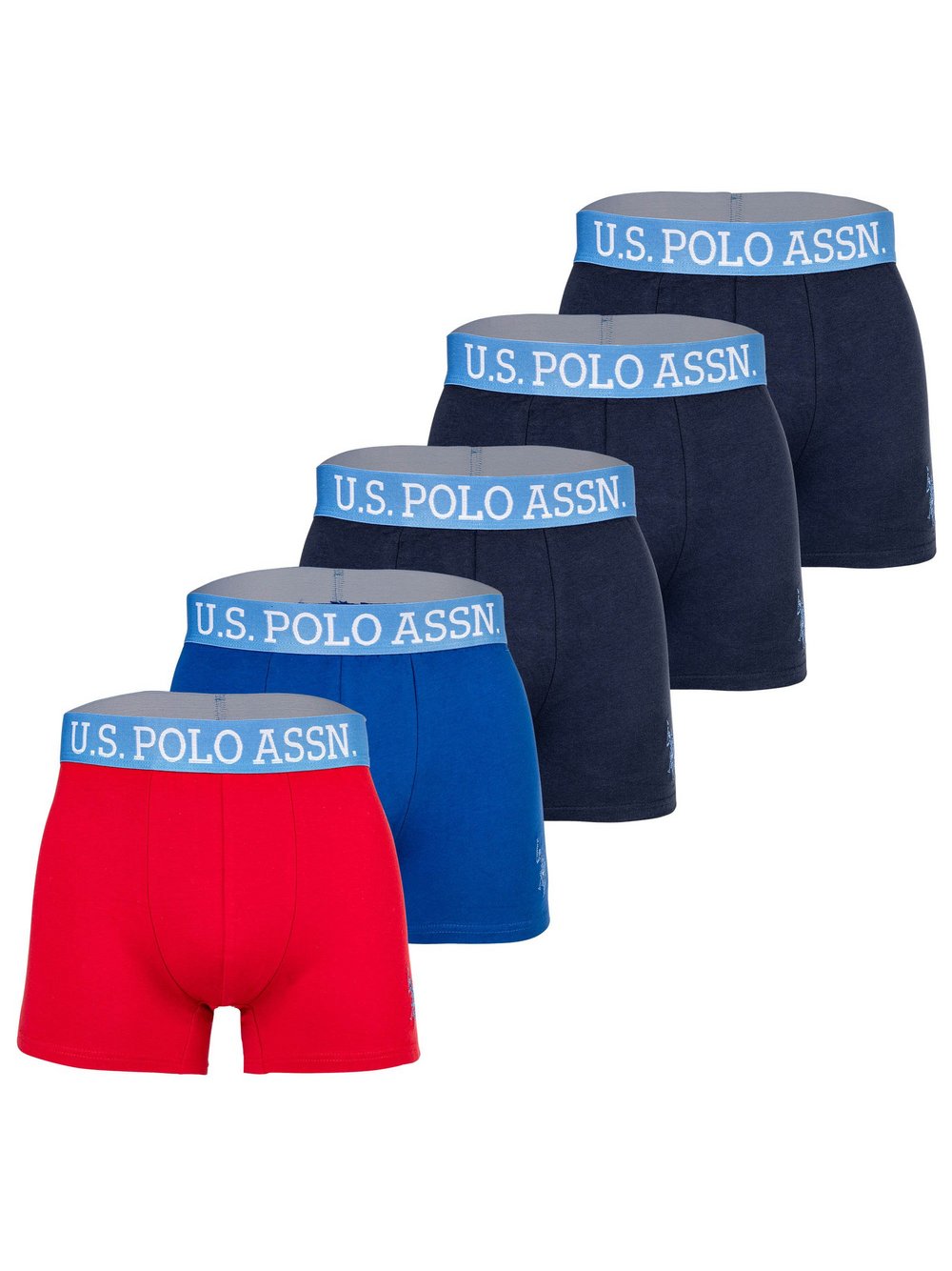 U.S. Polo Assn. Boxershort 5er Pack Herren Baumwolle