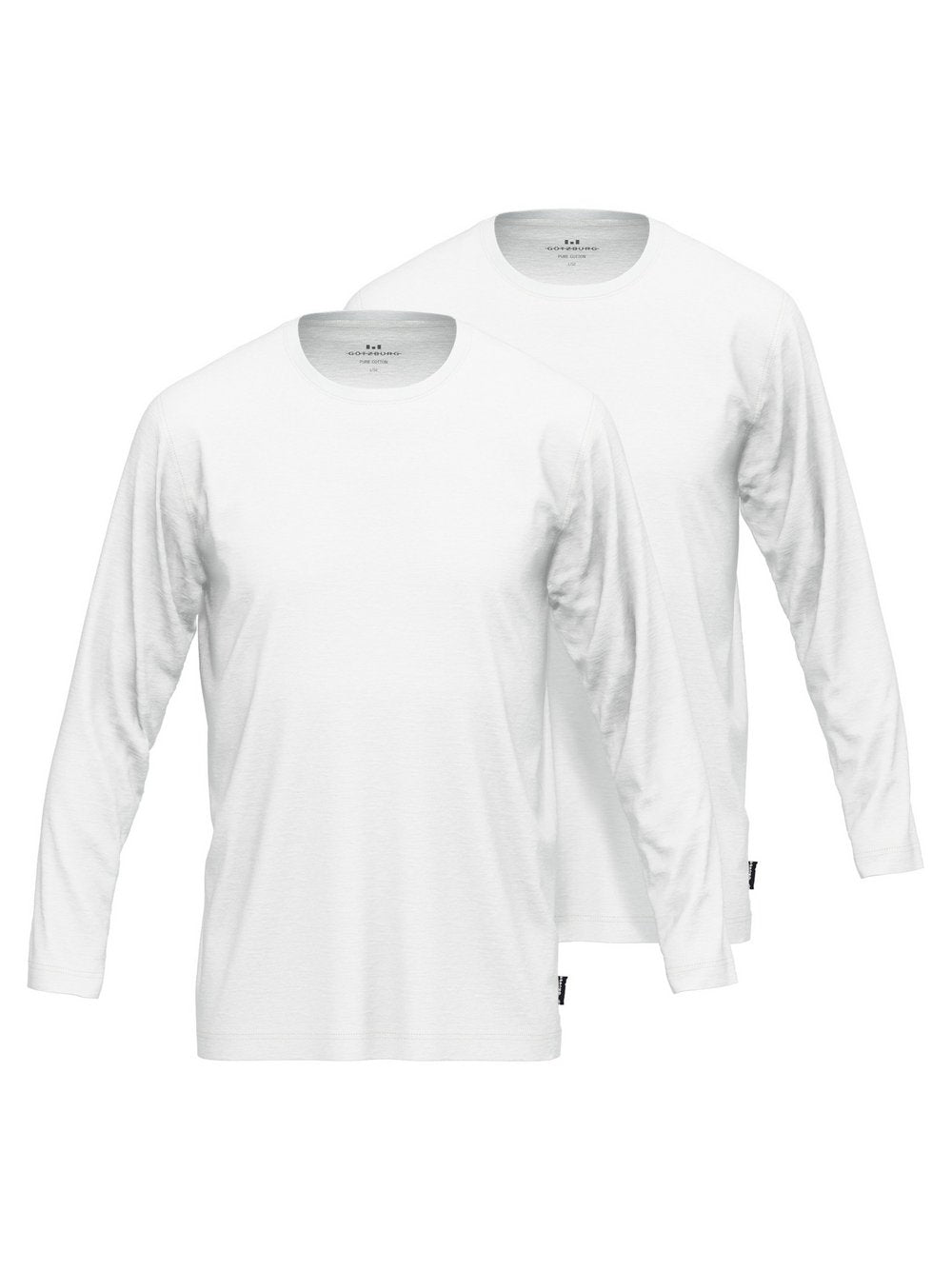 GÖTZBURG Longsleeve 2er Pack Herren Baumwolle