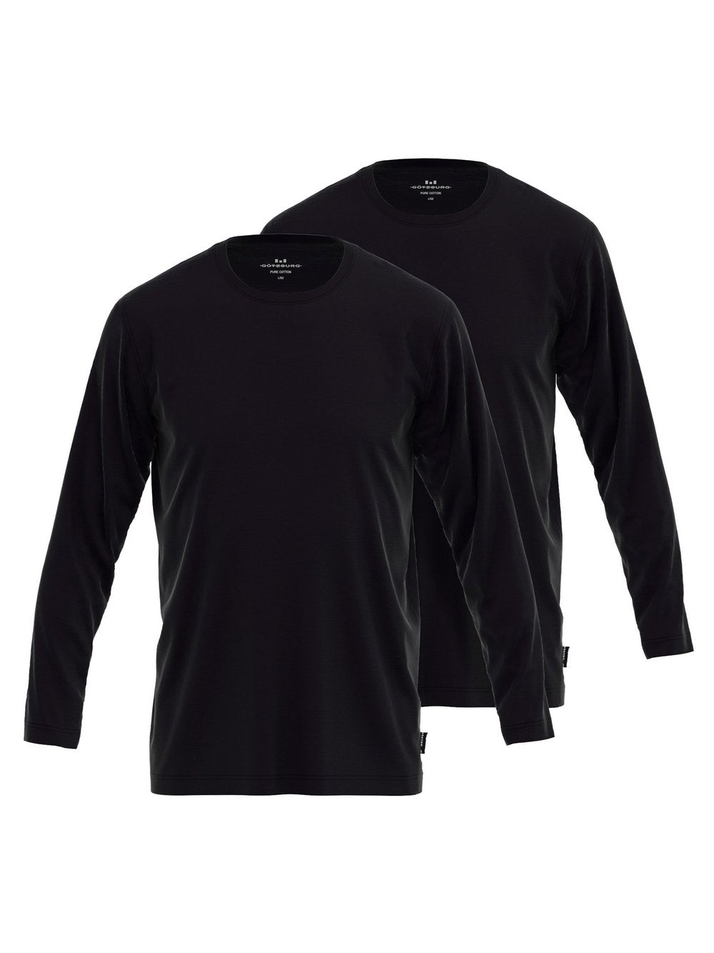 GÖTZBURG Longsleeve 2er Pack Herren Baumwolle