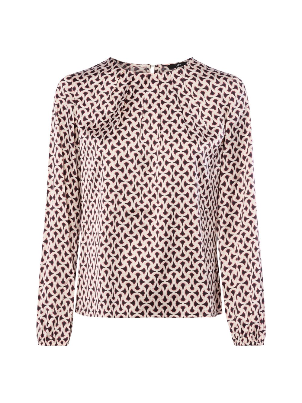 zero Blusenshirt Damen gemustert