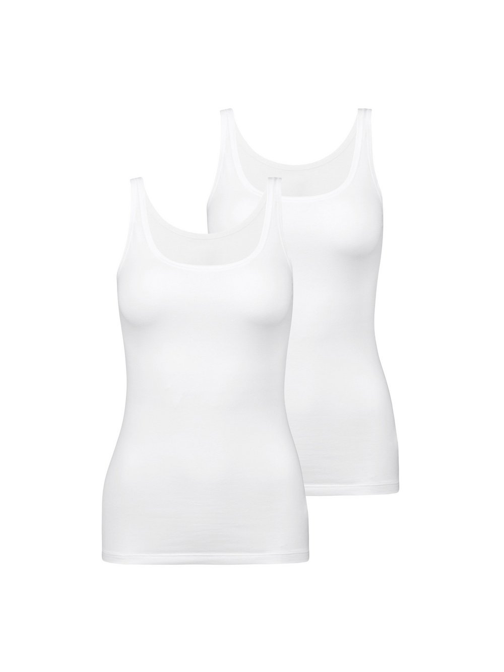 Calida Unterhemd 2er Pack Damen Baumwolle