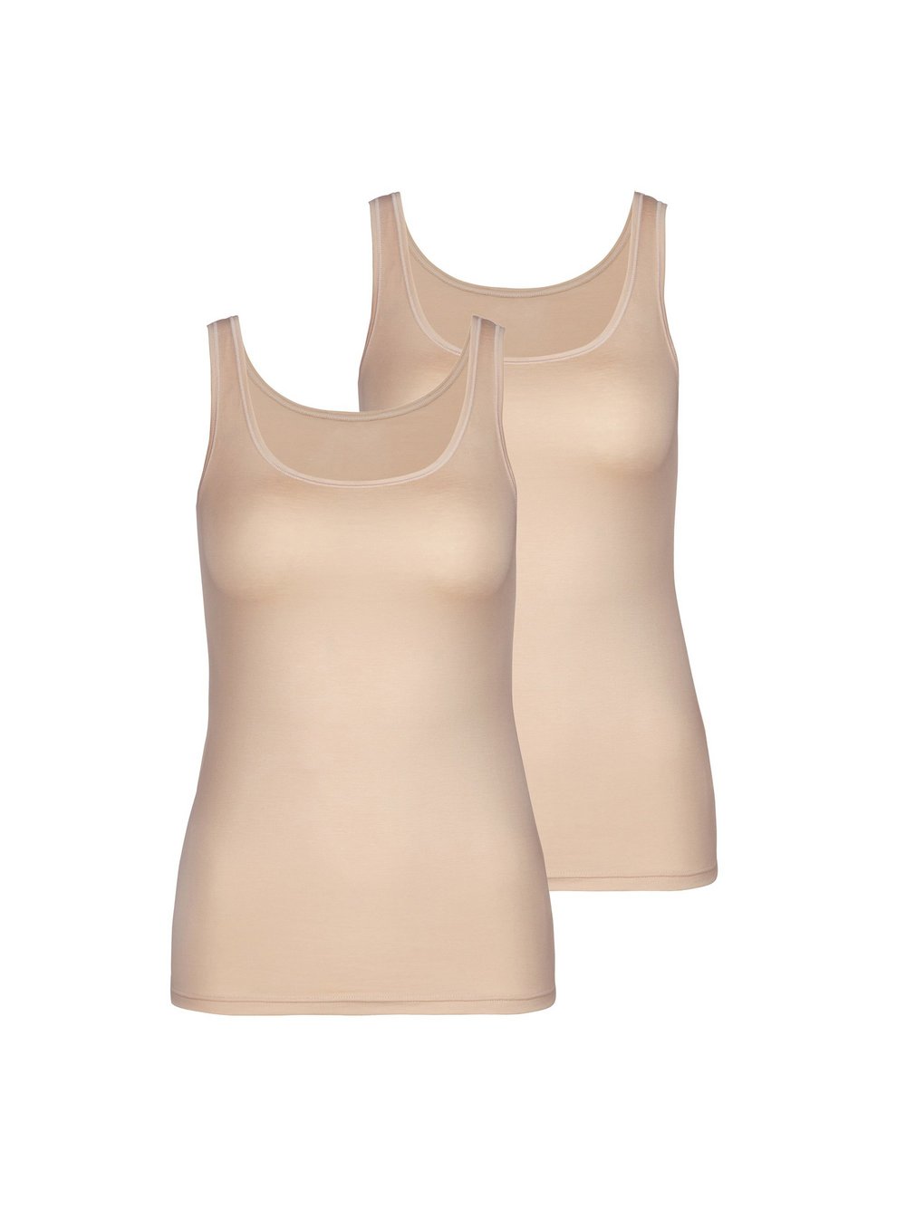 Calida Unterhemd 2er Pack Damen Baumwolle