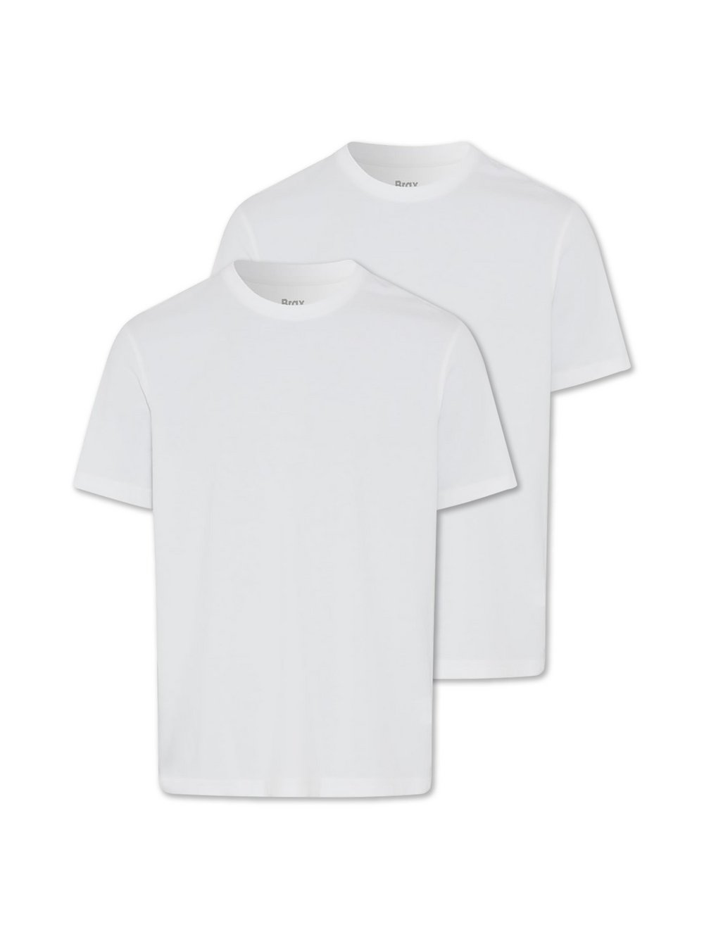 BRAX T-Shirt 2er Pack Herren Baumwolle