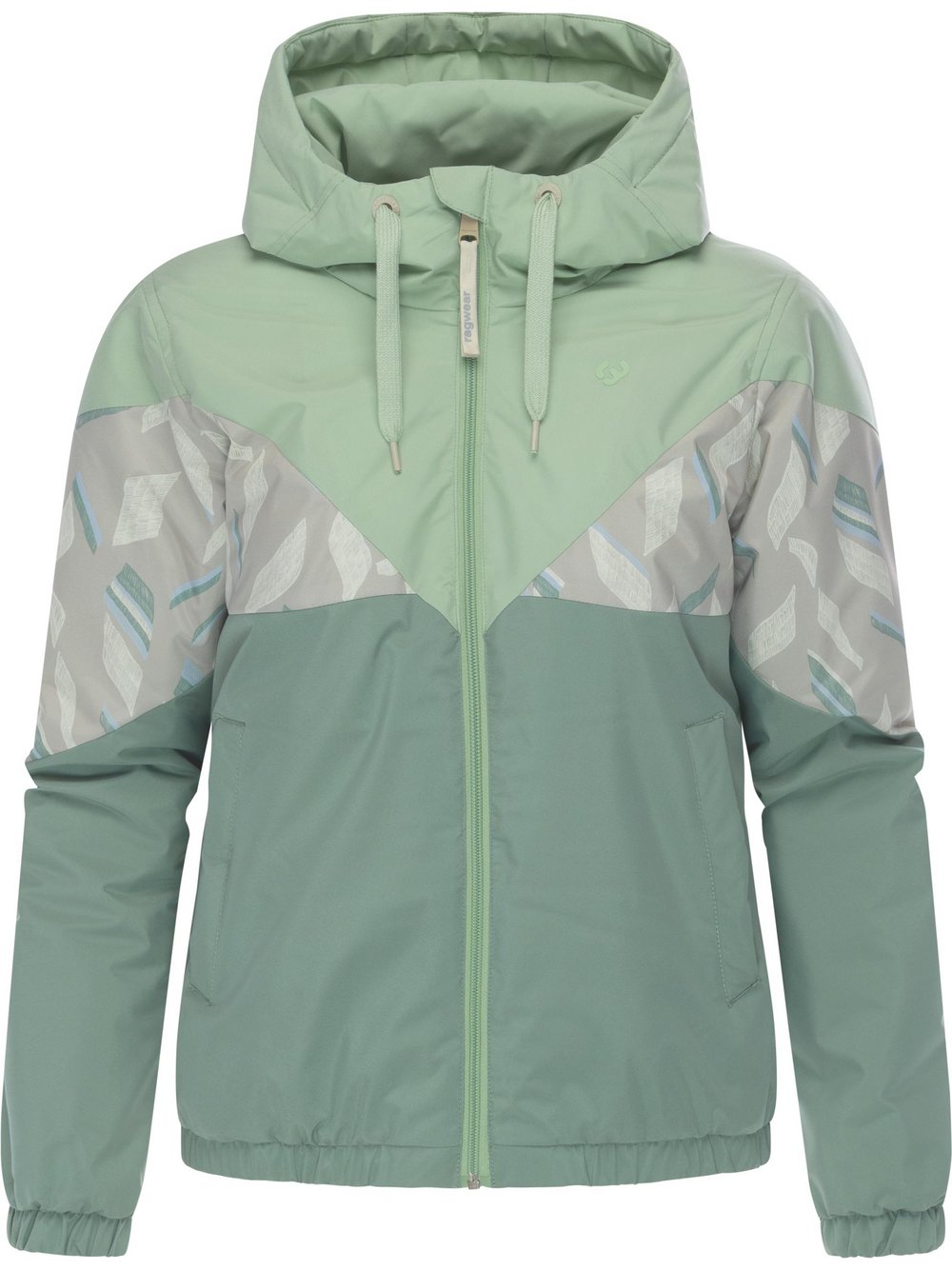 Ragwear Regenjacke Damen gemustert