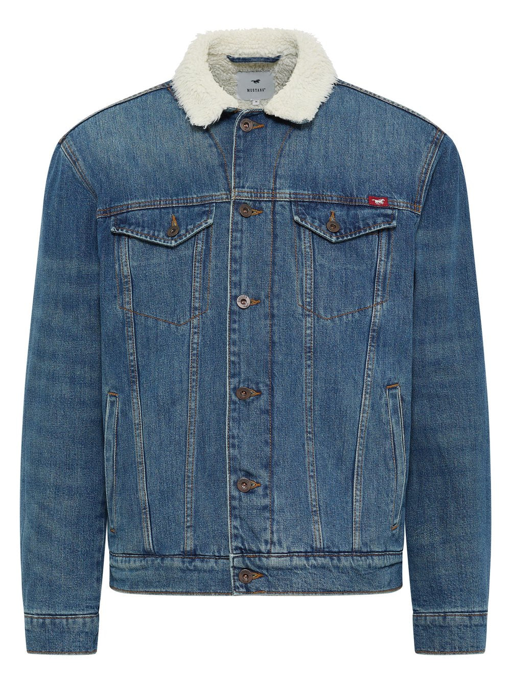 Mustang Jeansjacke Herren Baumwolle