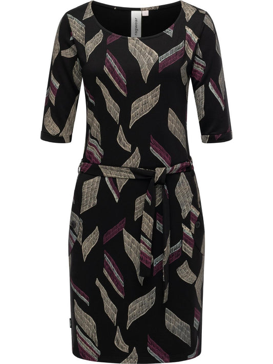 Ragwear Jerseykleid Damen gemustert