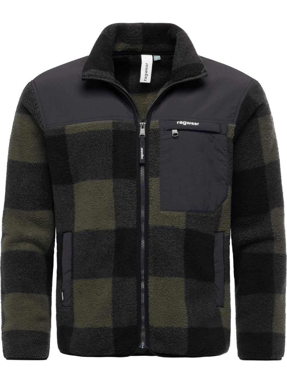 Ragwear Plüschjacke Herren kariert