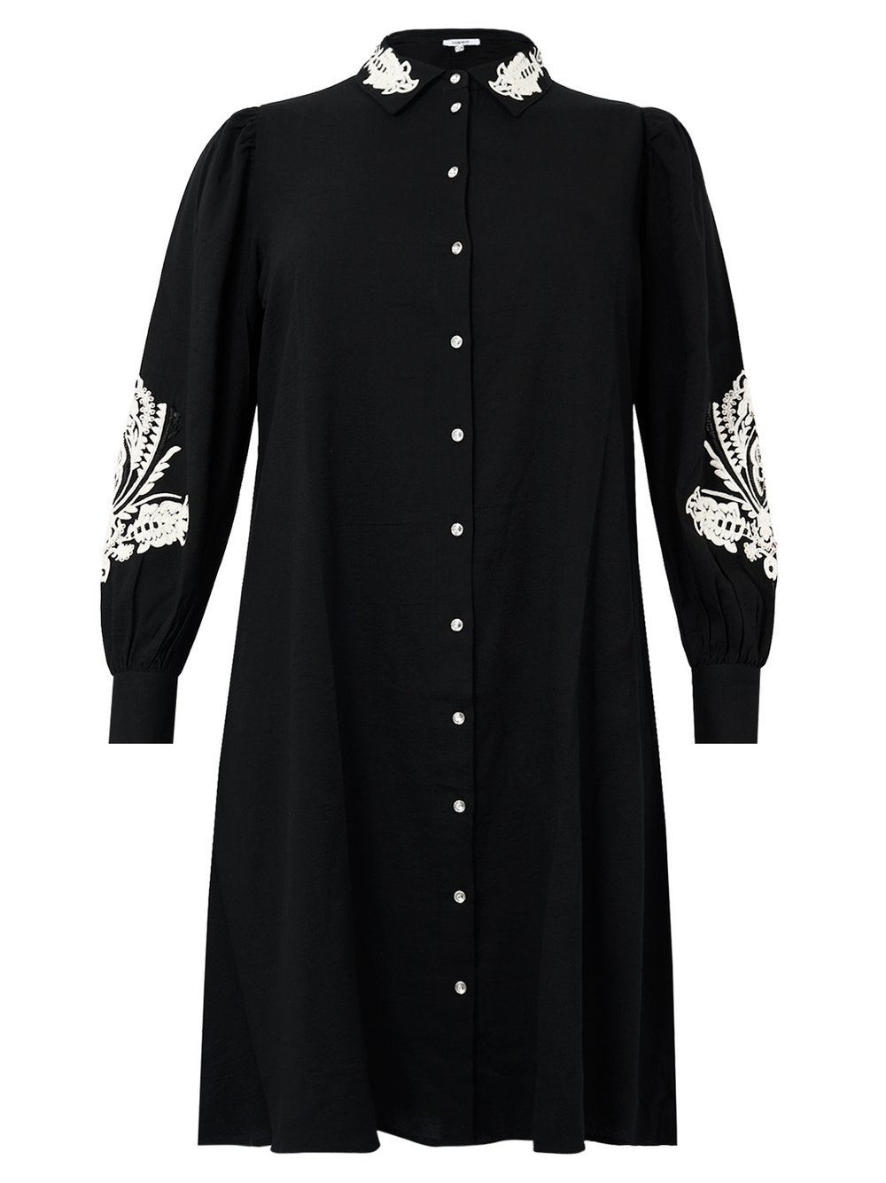 YOEK Kleid Damen Baumwolle bedruckt