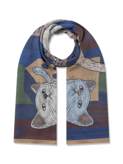 Codello Schal Damen Viskose bedruckt