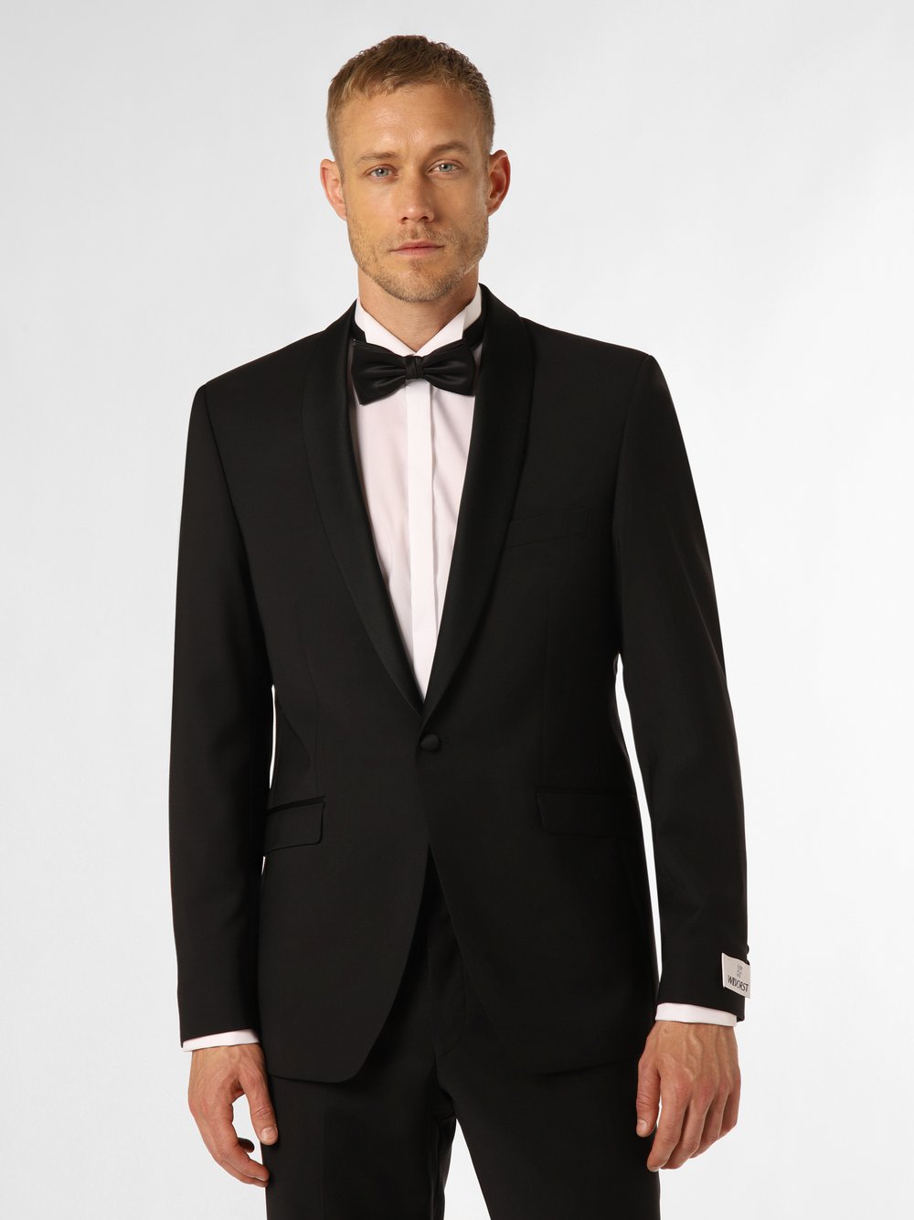 Wilvorst Smoking-Sakko Herren Modern Fit Wolle