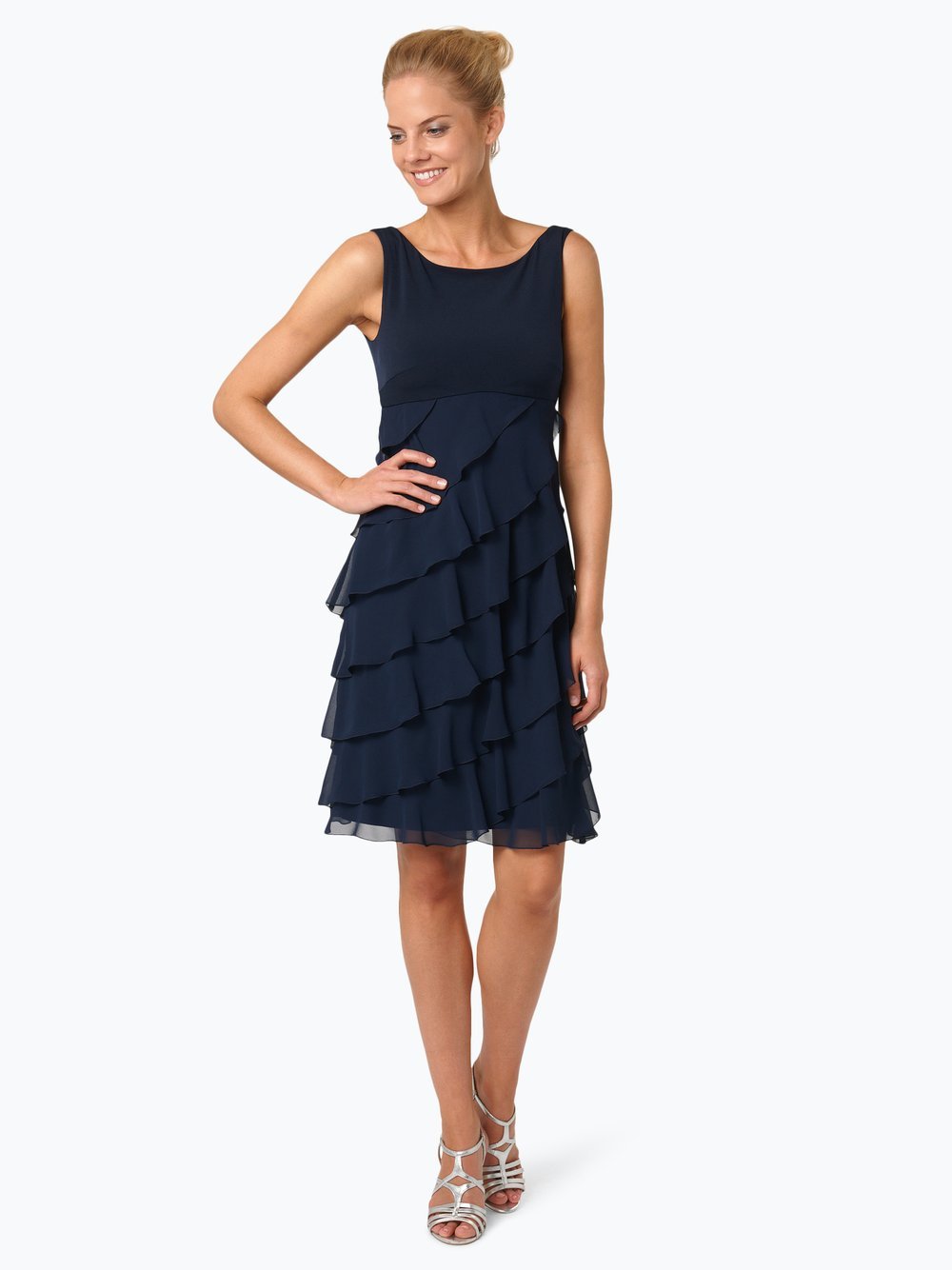 Swing Kleid Damen Chiffon