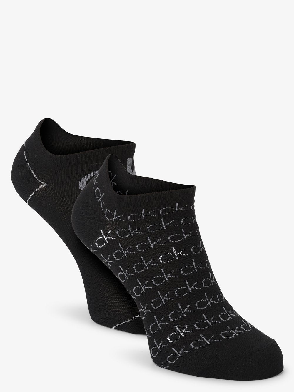 Calvin Klein Sneakersocken im 2er-Pack Damen Baumwolle gemustert
