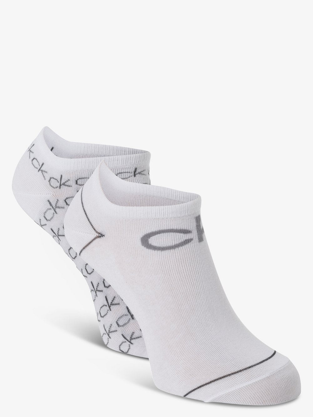 Calvin Klein Sneakersocken im 2er-Pack Damen Baumwolle gemustert