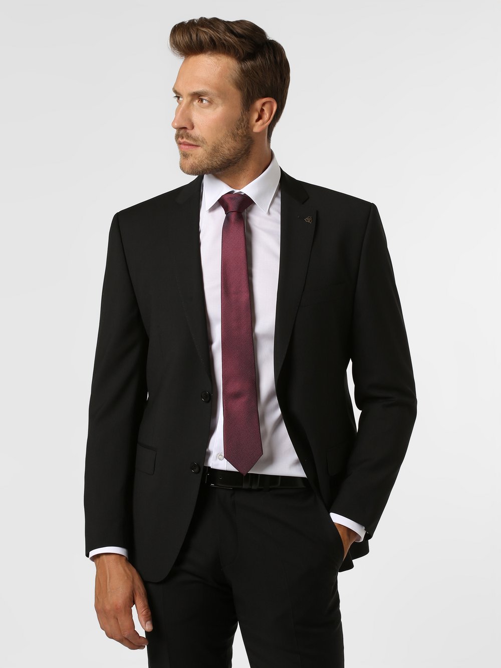 Roy Robson Baukasten-Sakko Herren Modern Fit Schurwolle