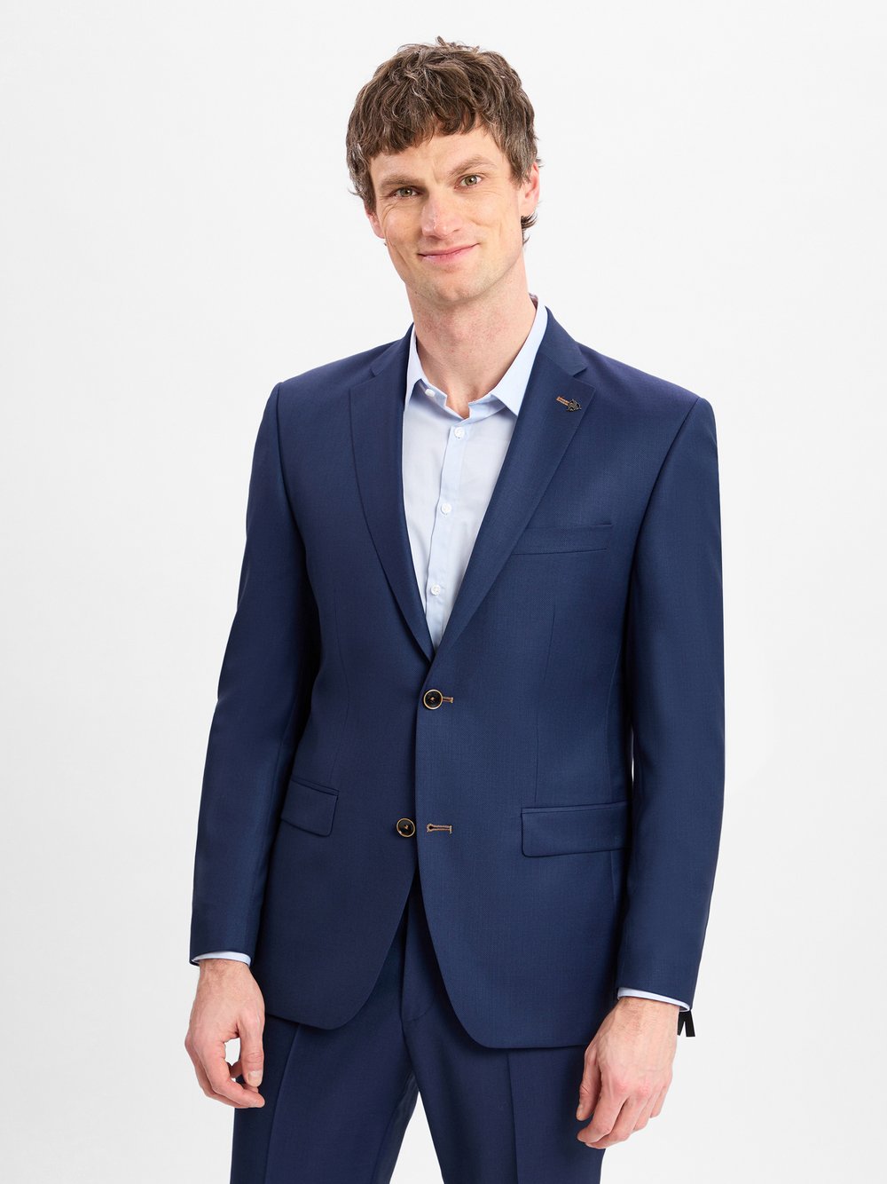 Roy Robson Baukasten-Sakko Herren Regular Fit Schurwolle