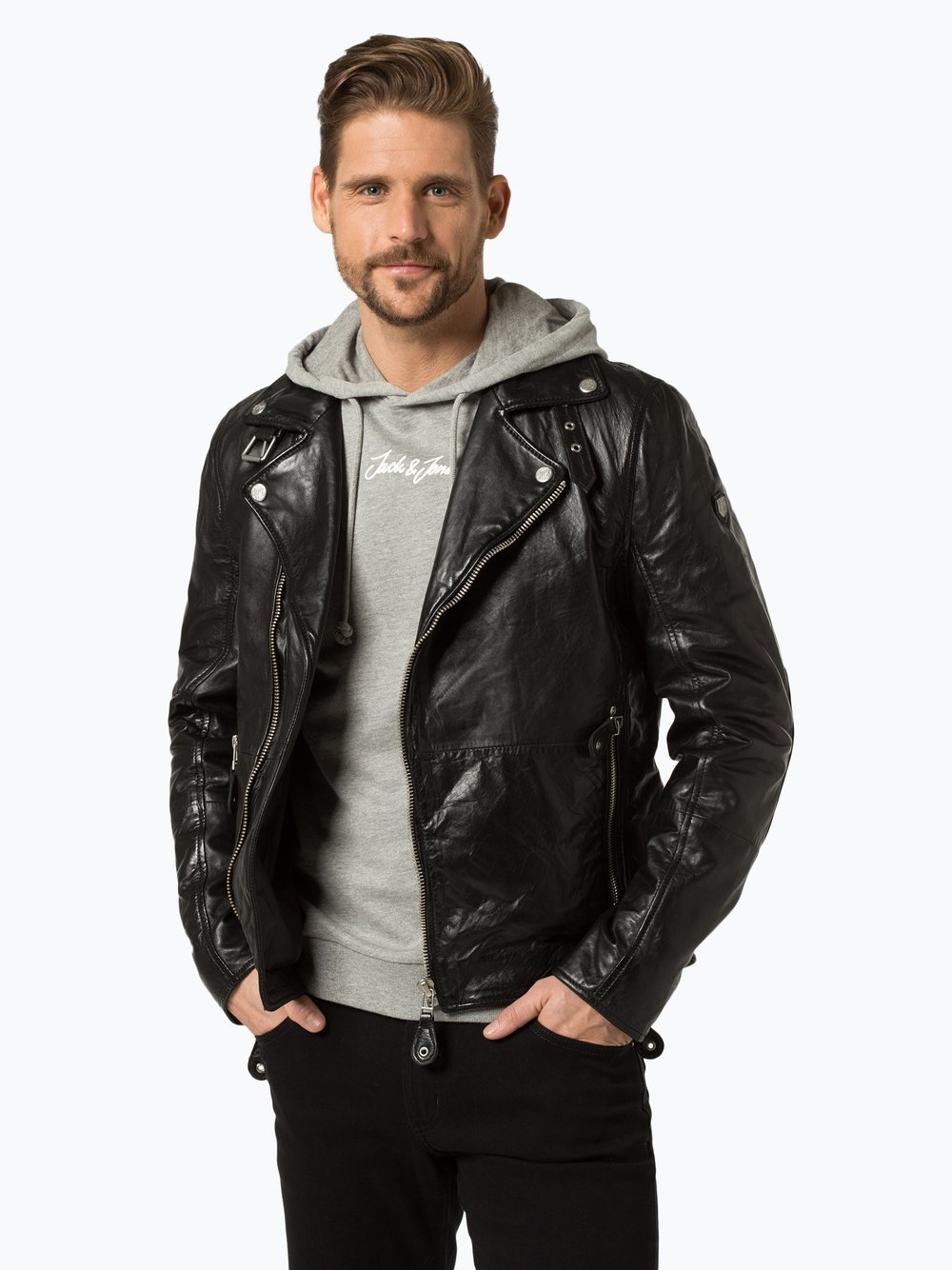 Mauritius Lederjacke Herren