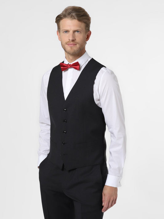 Roy Robson Baukasten-Weste Herren Regular Fit Schurwolle