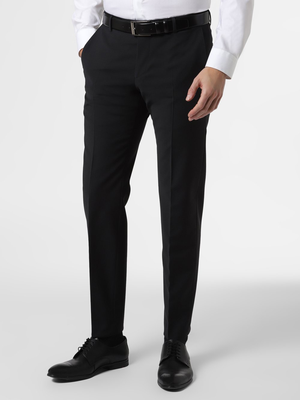 Finshley & Harding Baukasten-Hose Herren Modern Fit Wolle