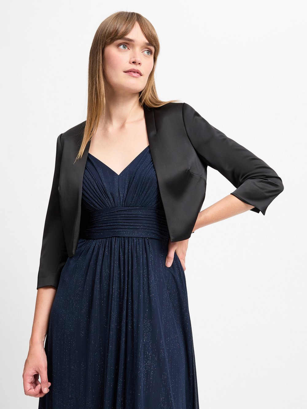 Marie Lund Bolero Damen Satin