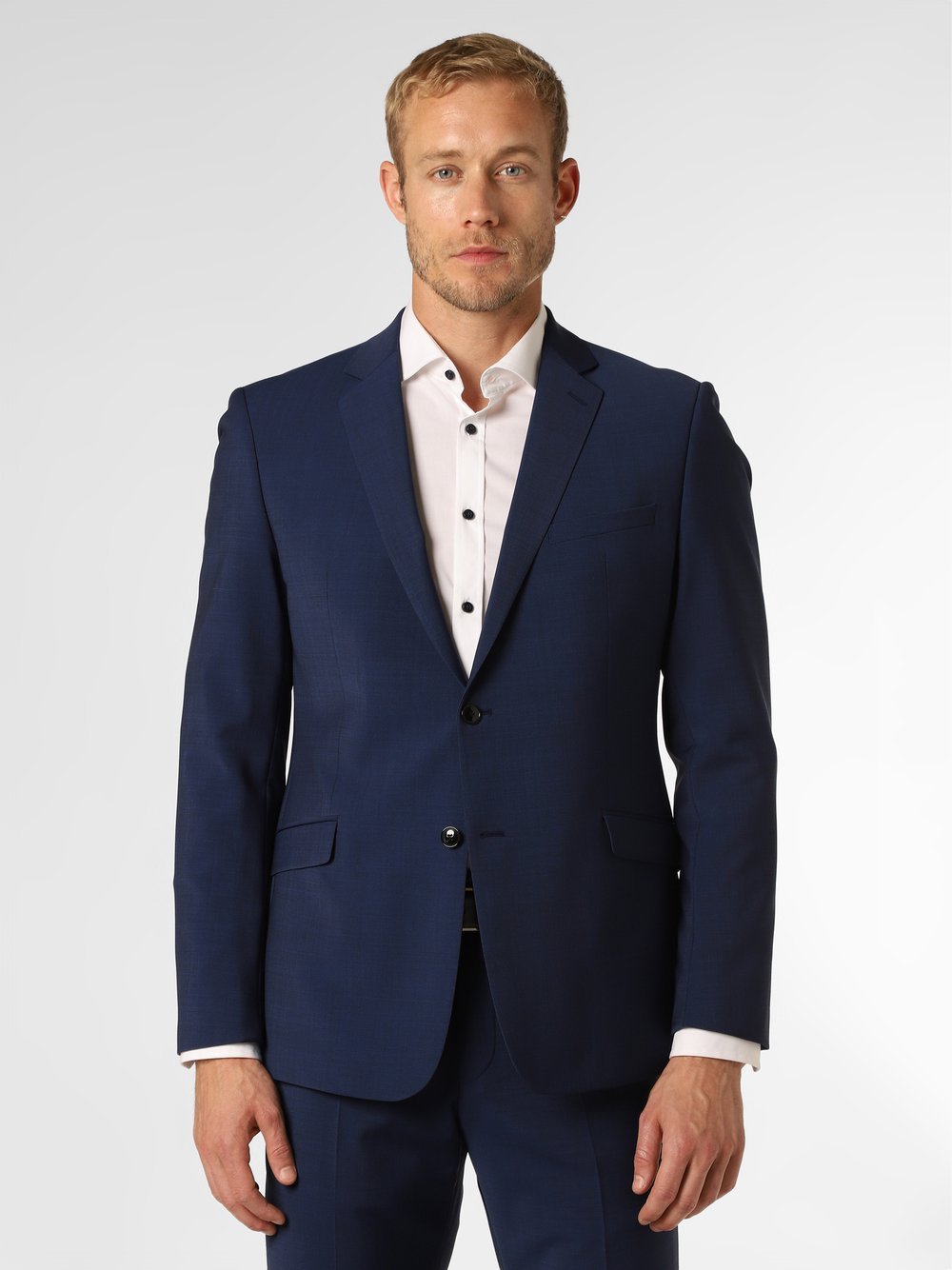 Strellson Baukasten-Sakko Herren Slim Fit strukturiert