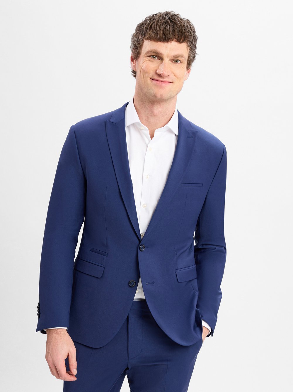 Cinque Baukasten-Sakko Herren Super Slim Fit Wolle