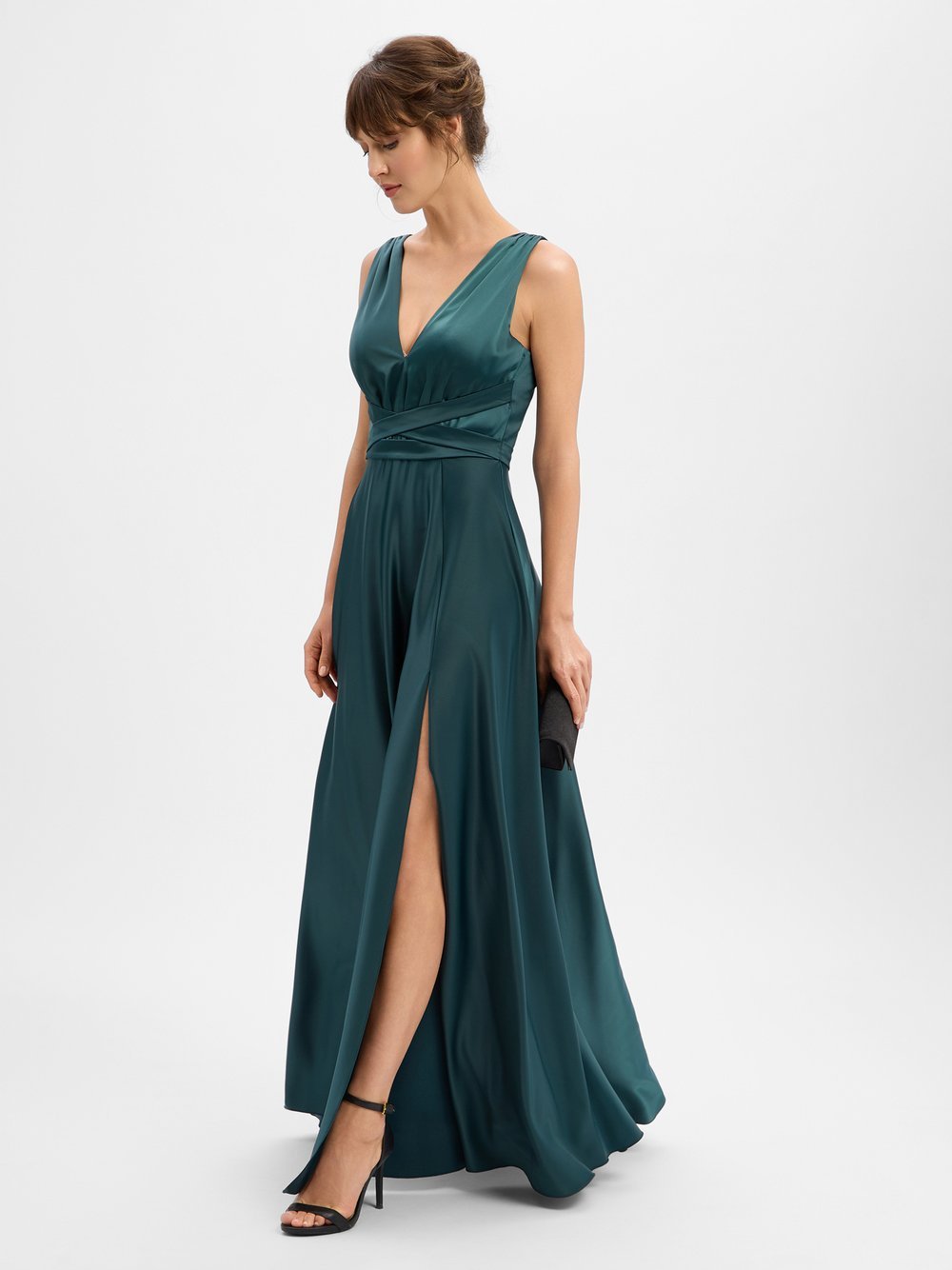 Marie Lund Abendkleid Damen Satin