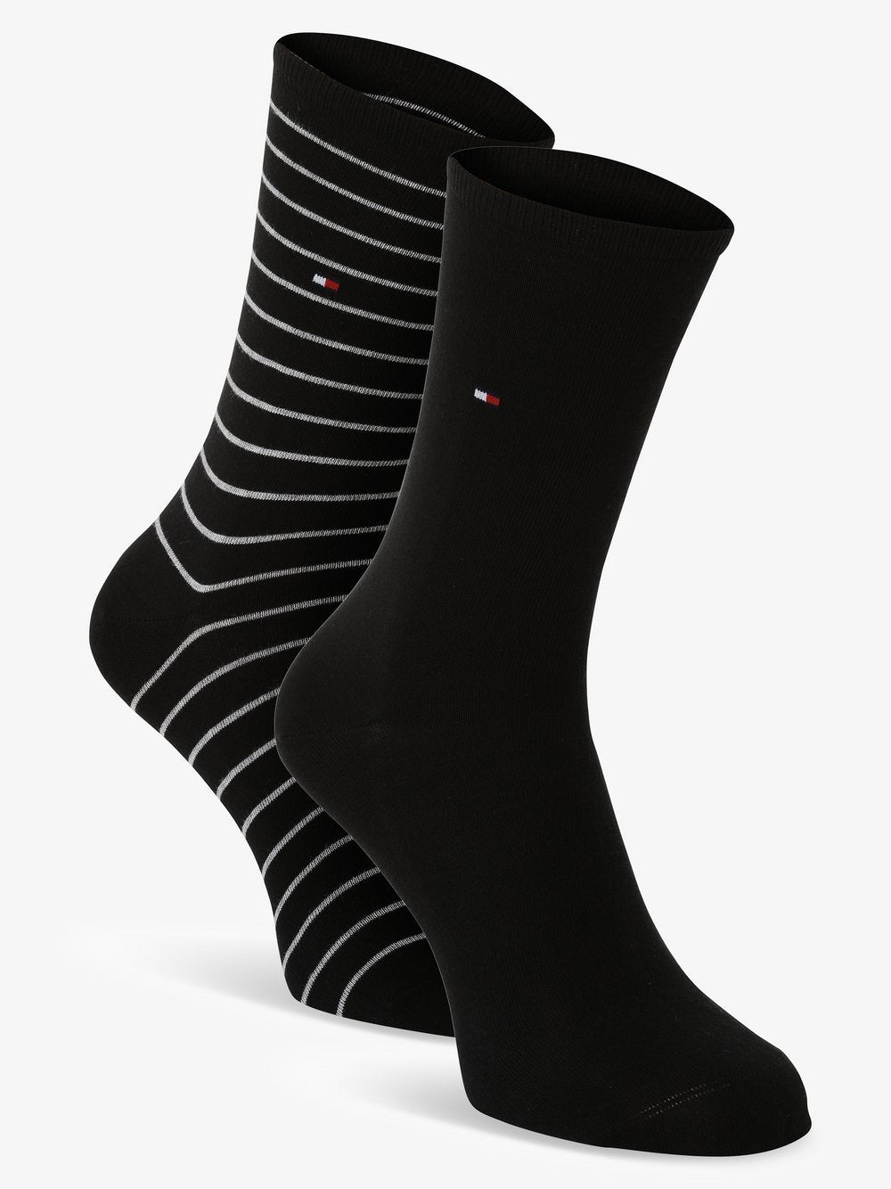 Tommy Hilfiger Socken im 2er-Pack Damen Baumwolle gestreift