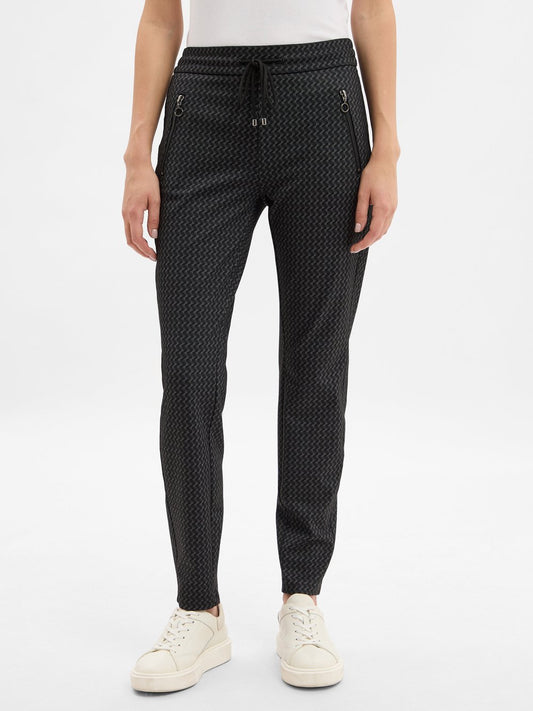 MAC Hose Damen gemustert