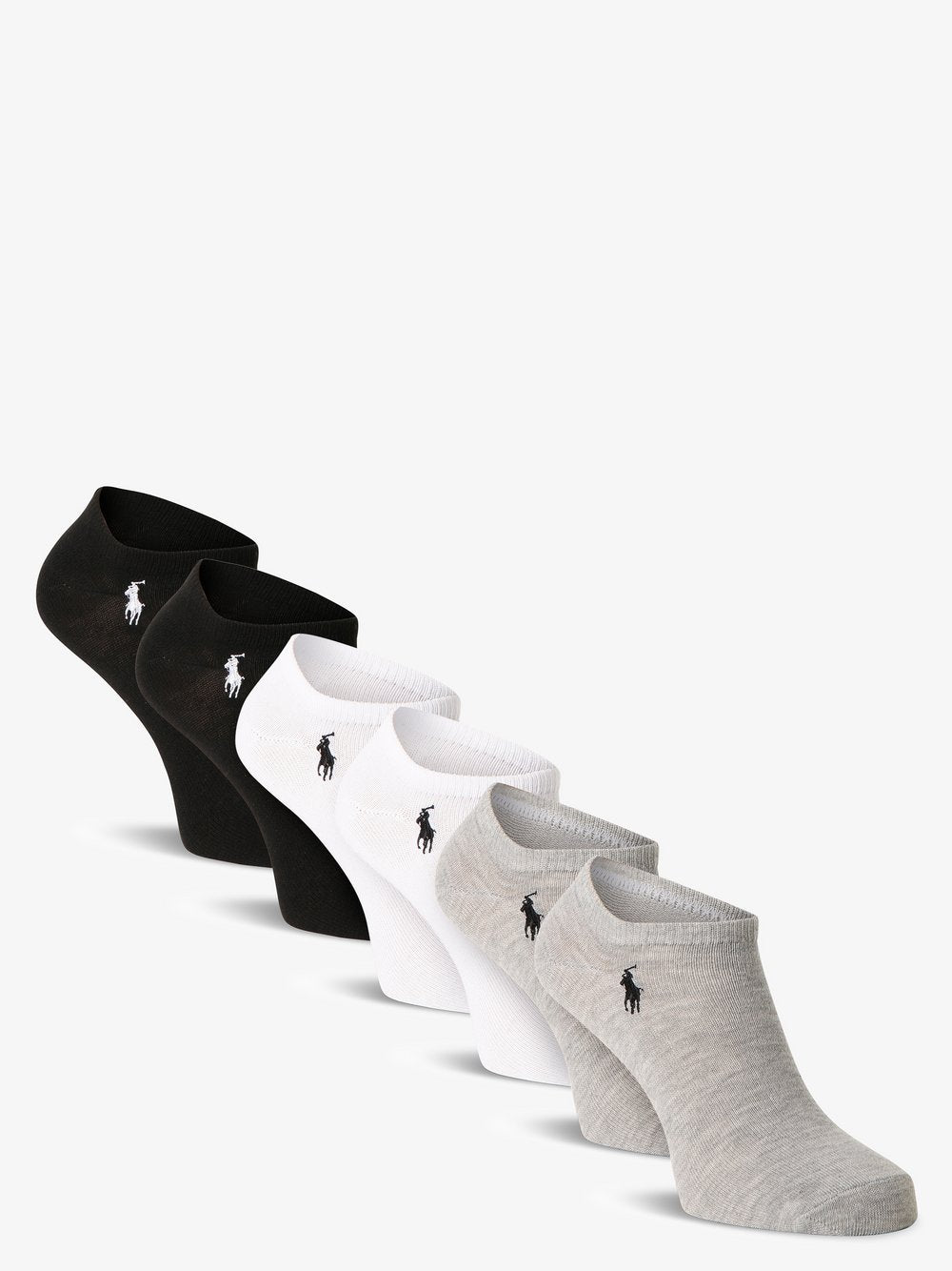 Polo Ralph Lauren Sneakersocken im 6er-Pack Damen Feinstrick