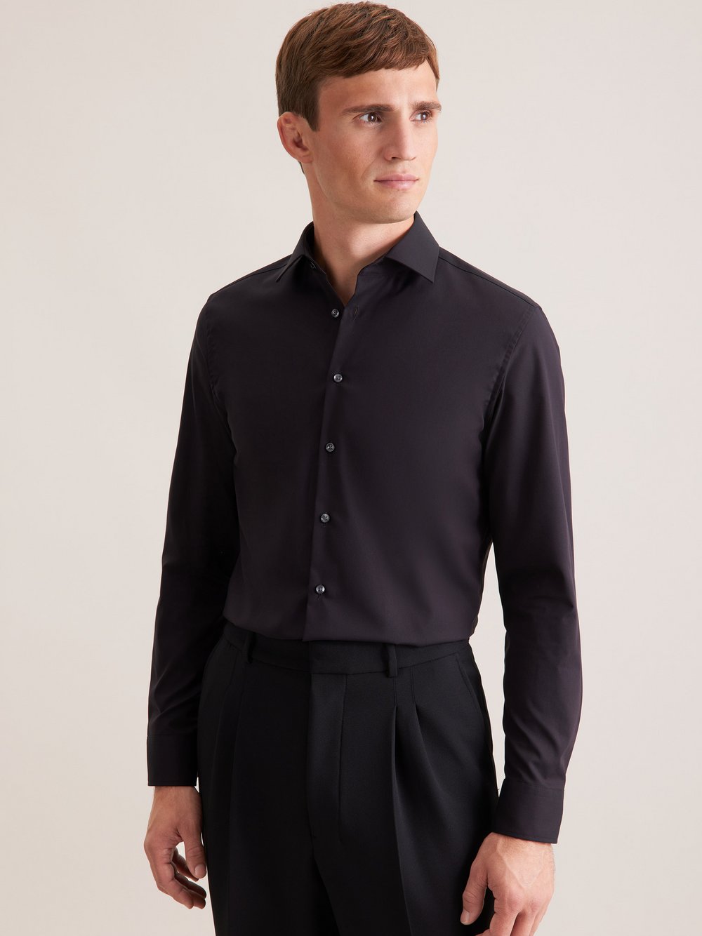 Seidensticker Business Hemd Herren Slim Fit Baumwolle