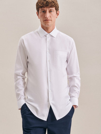 Seidensticker Business Hemd Herren Slim Fit Baumwolle