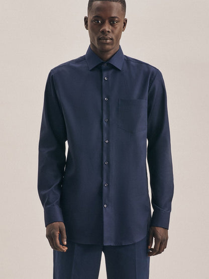 Seidensticker Business Hemd Herren Slim Fit Baumwolle