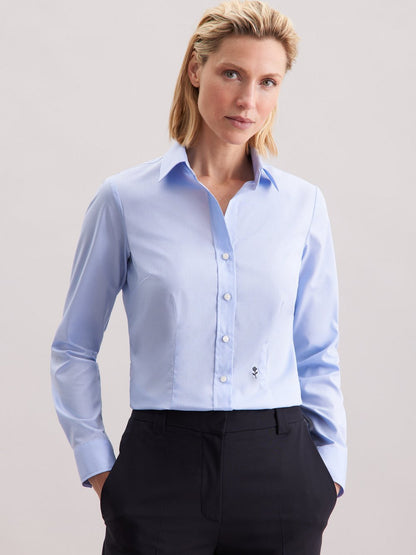 Seidensticker Business Hemd Herren Slim Fit Baumwolle