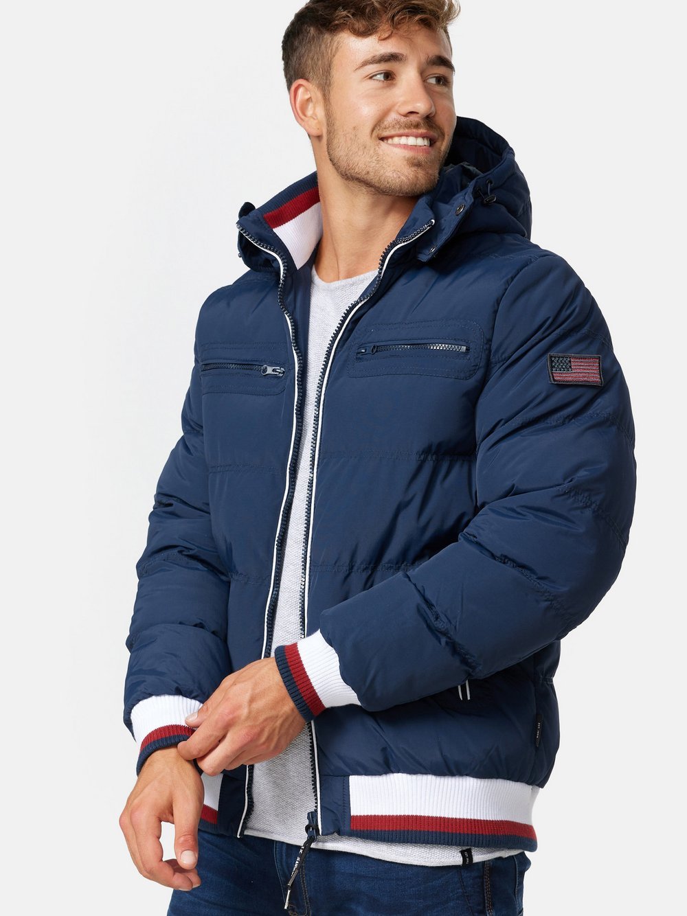 Indicode Winterjacke Herren Polyamid
