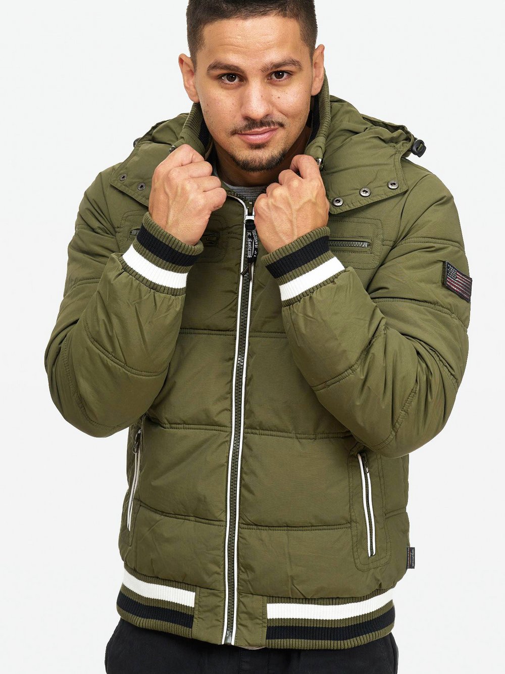 Indicode Winterjacke Herren Polyamid