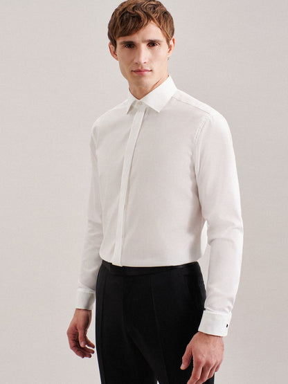 Seidensticker Business Hemd Herren Slim Fit Baumwolle