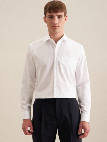 Seidensticker Business Hemd Herren Slim Fit Baumwolle