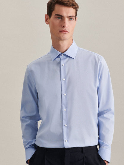 Seidensticker Business Hemd Herren Slim Fit Baumwolle